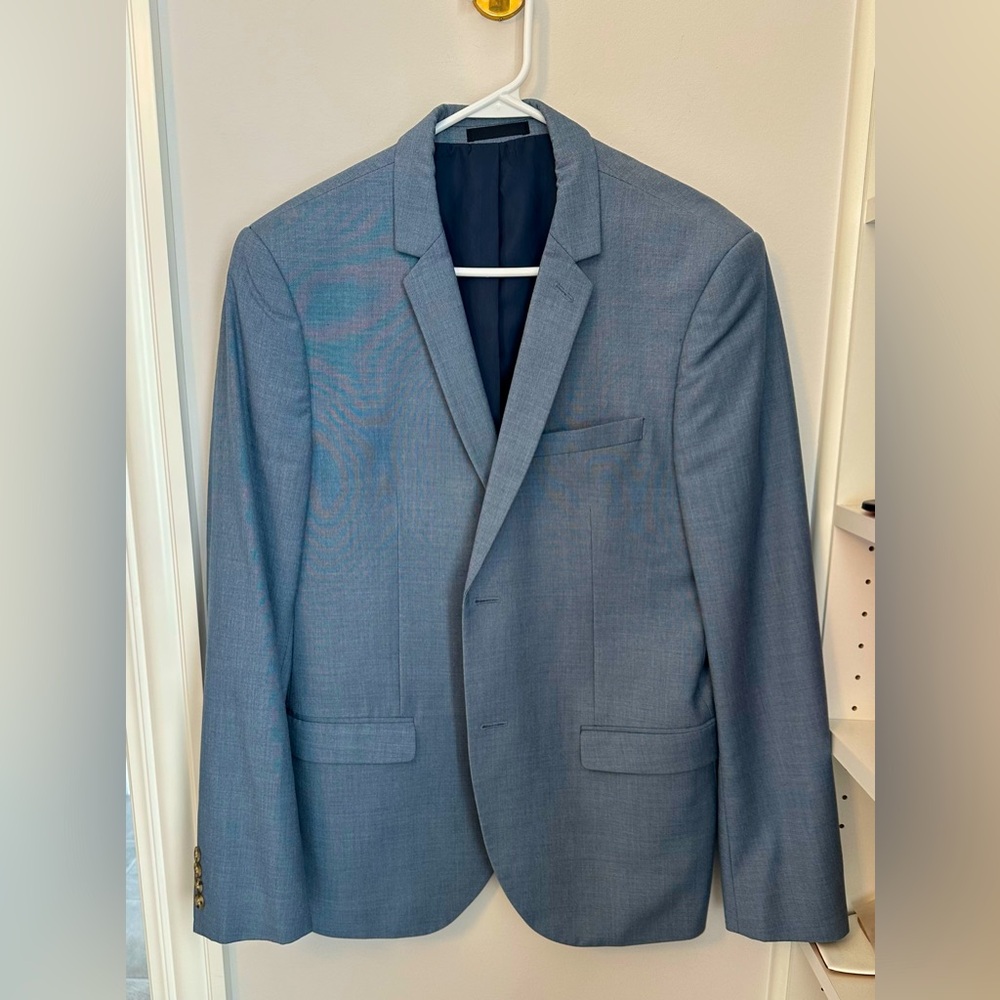 Blue Top Man Blazer